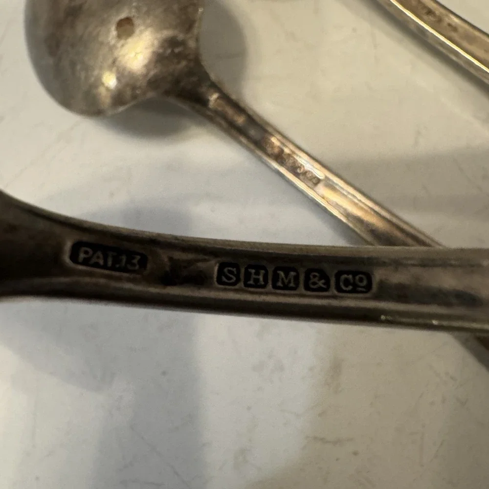 Simpson,‎ Hall & Miller Silverplate Flatware Set Of 3 Spoons Wadsworth Pattern